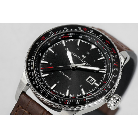 Hamilton Convertitore aeronautico kaki automatico - Khaki Aviation
