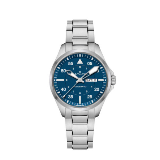 Hamilton Khaki Aviation Pilot Day Date Auto - Khaki Aviation