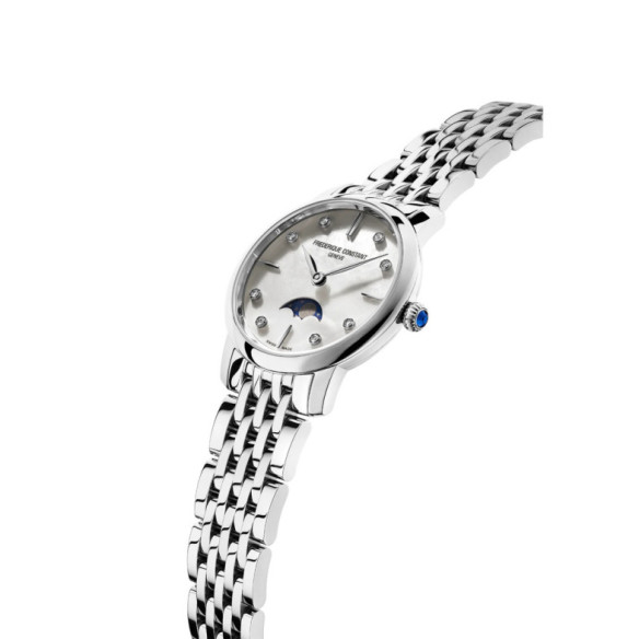 Frederique Constant Slimline Damen Mondphase Quarz - Frederique Constant