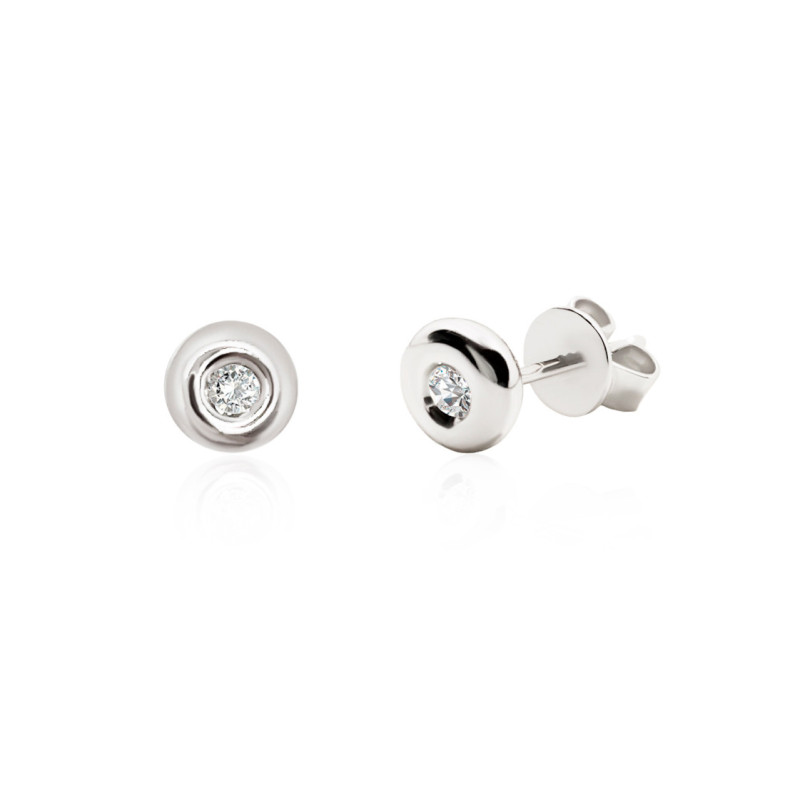 Diamant Ohrringe Dormilonas - verschlafenes