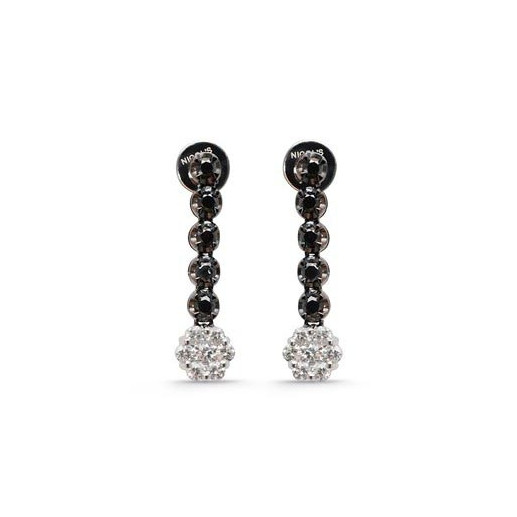 Pendientes Black Power - largos
