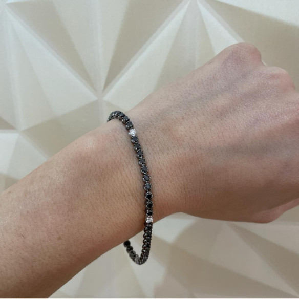 Bracelet Black Power - Diamond bracelets