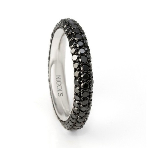 Anillo Diamantes Black Power 2.50Ct - diseños modernos