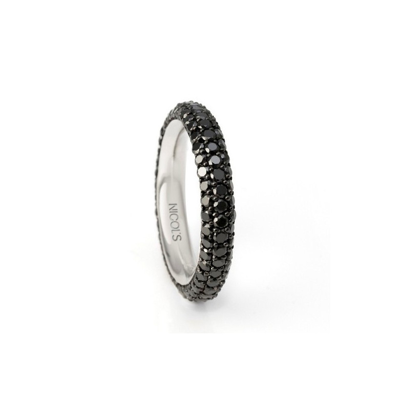 Anillo Diamantes Black Power 2.50Ct - diseños modernos