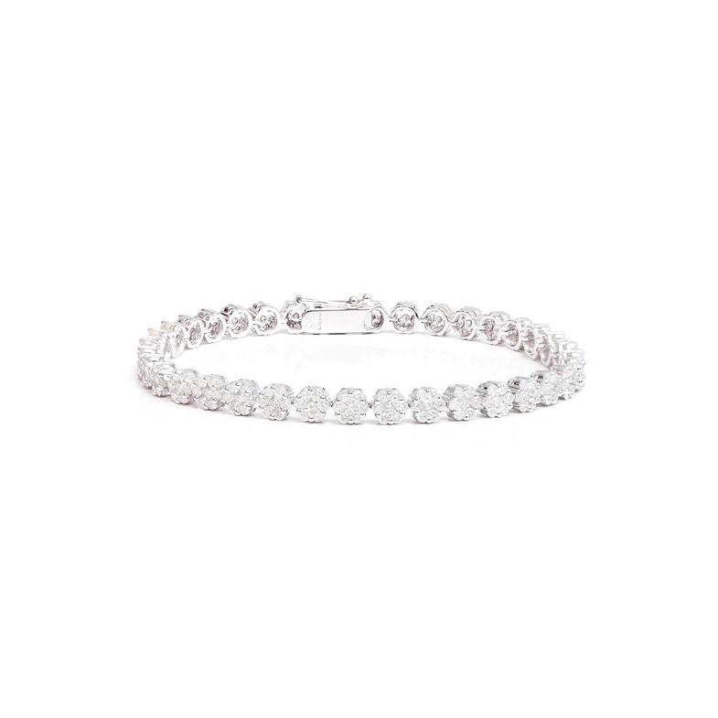 Pulsera Diamantes Riviere Roseton - Bracelets de diamant