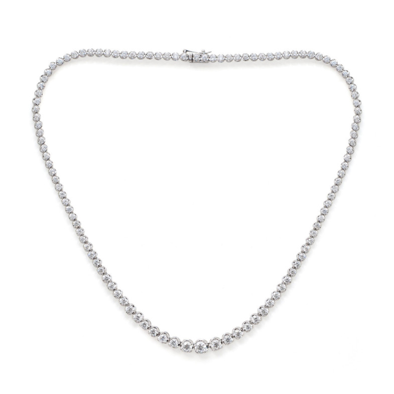 Collar Diamantes 10ct Riviere Decrease - Alta Joyería