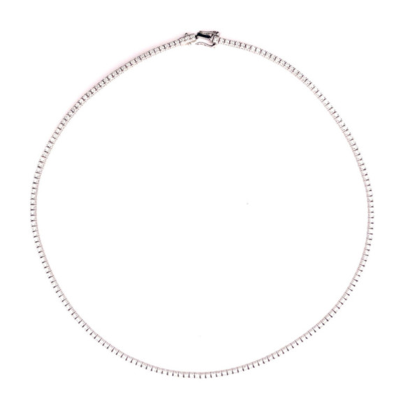 Collar Diamantes 6ct Riviere 43cm - Collares Riviére Diamantes