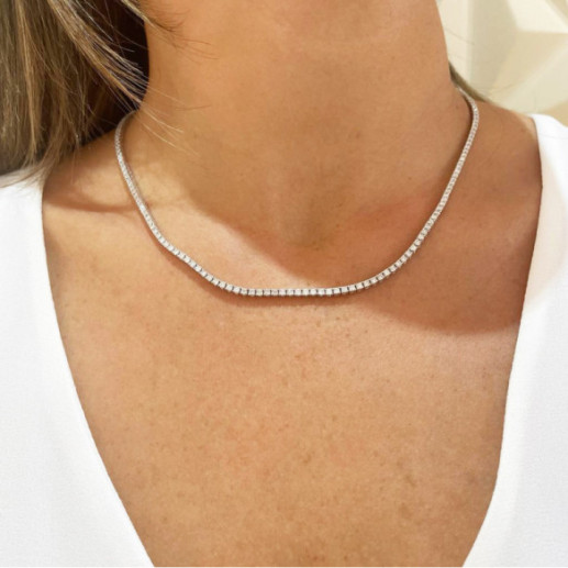 Riviere Diamonds 6ct Riviere 43cm - Collars Riviere Diamonds 2