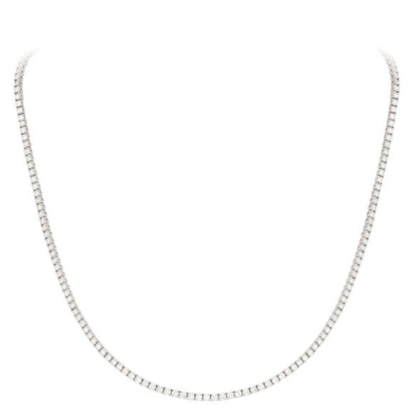 Collar Diamantes 6ct Riviere 43cm - Collares Riviére Diamantes