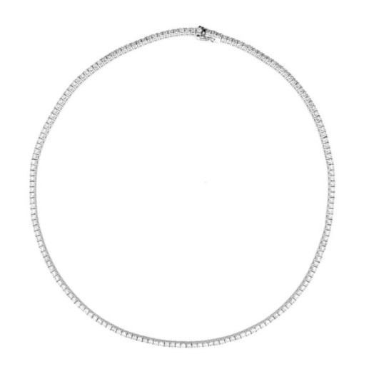Collar Diamantes 9ct Riviere 43cm - Colliers Rivière Diamants