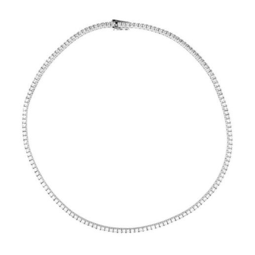 Collar Diamantes 11.50ct Riviere 43cm - Alta Joyería