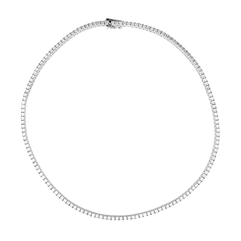 Collar Diamantes 11.50ct Riviere 43cm - Altas jóias