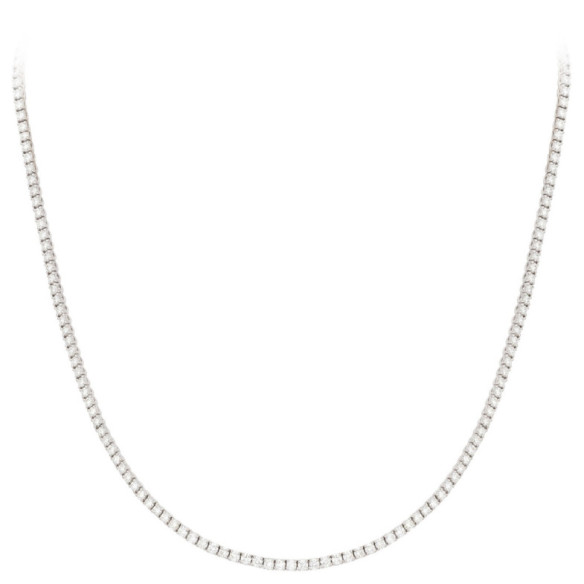 Collar Diamantes 11.50ct Riviere 43cm - Alta Joyería