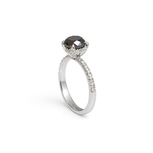 Anello con diamante nero Black Power - anniversario