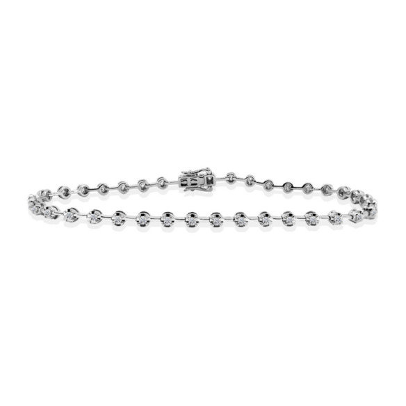 Bracciale Riviere con diamanti 0.60Ct. - BRACCIALI