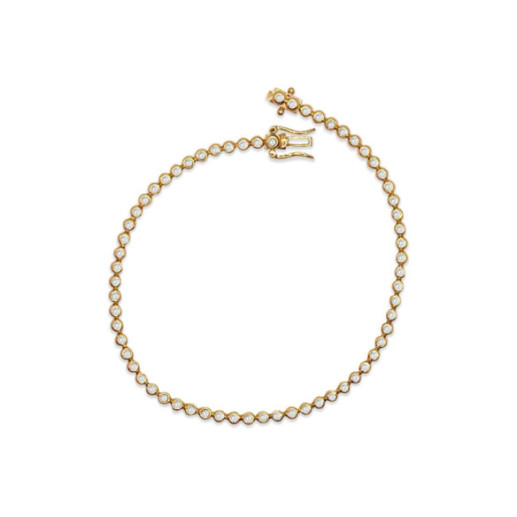 Diamond Bracelet RIVIERE CHATON 0.90Ct - Diamond bracelets 2