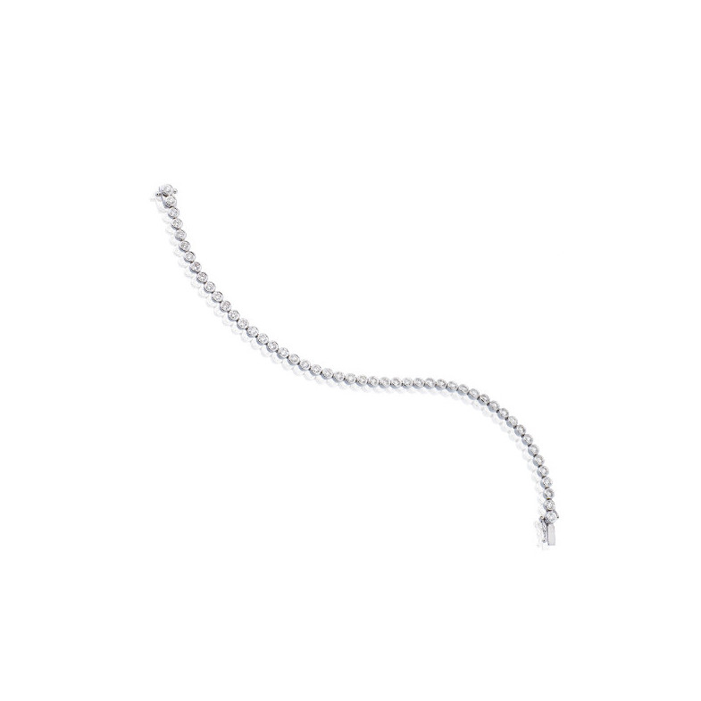 Riviere Chaton Diamante Bracciale - Bracciali diamantati
