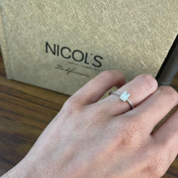 Anillo Solitario Minerva 0.22 - Anillos de Diamantes