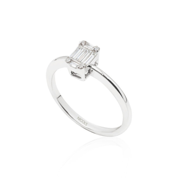 Anillo Solitario Minerva 0.22 - Anéis de diamante