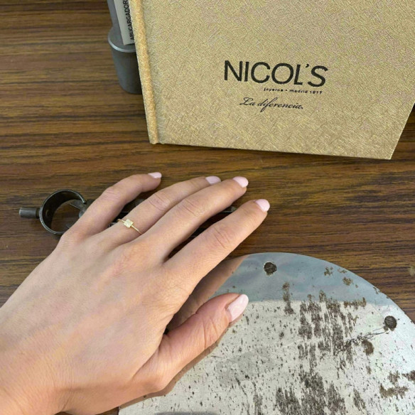 Anillo Mumite Diamantes - Baptême et premier bijou de communion