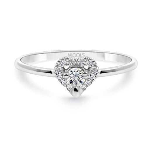 Anillo Oro Love Heart - Anillos de Diamantes