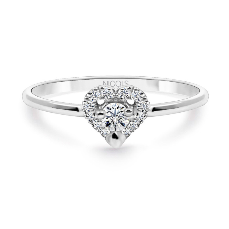 Anillo Oro Love Heart - Anillos de Diamantes