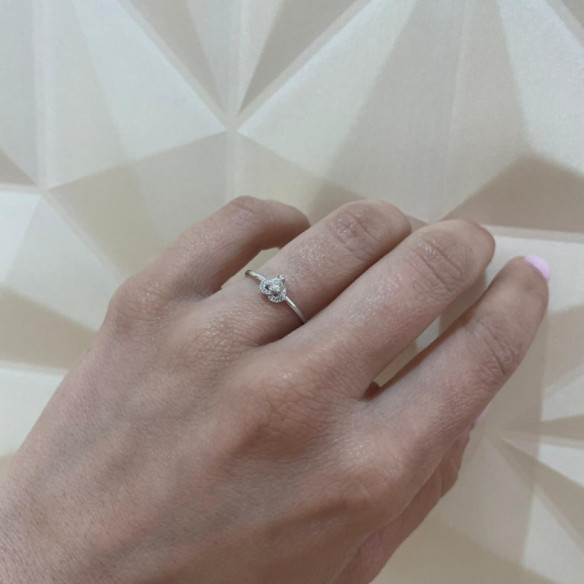 Anillo Oro Love Heart - Anillos de Diamantes