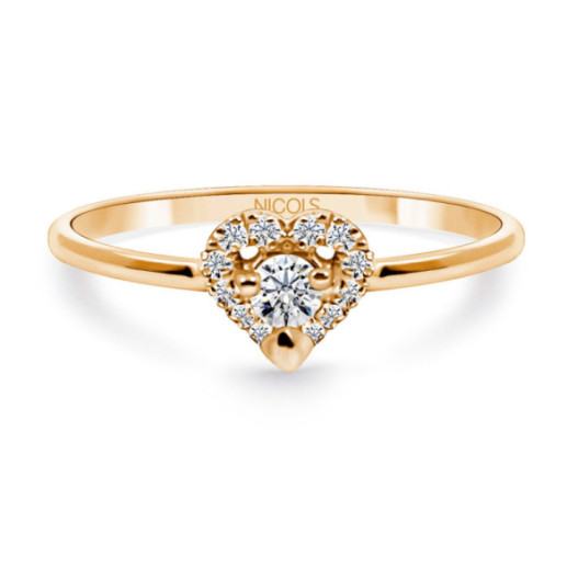 Anillo Oro Love Heart - Coeur