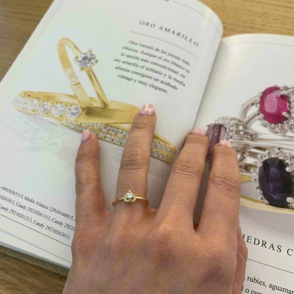 Anillo Oro Love Heart - Corte Corazón