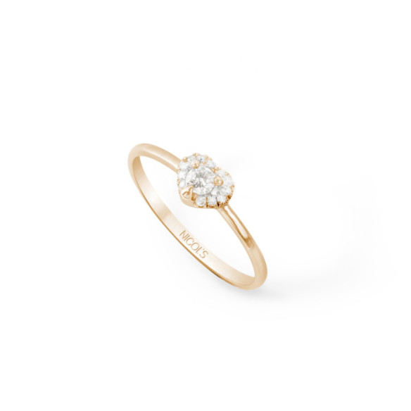 Anillo Oro Love Heart - Corte Corazón