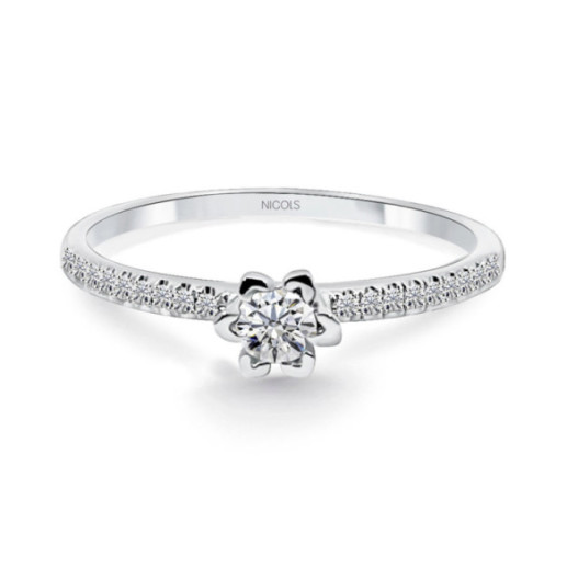 Diamond Ring Venus 0.17 - Brilliant Cut