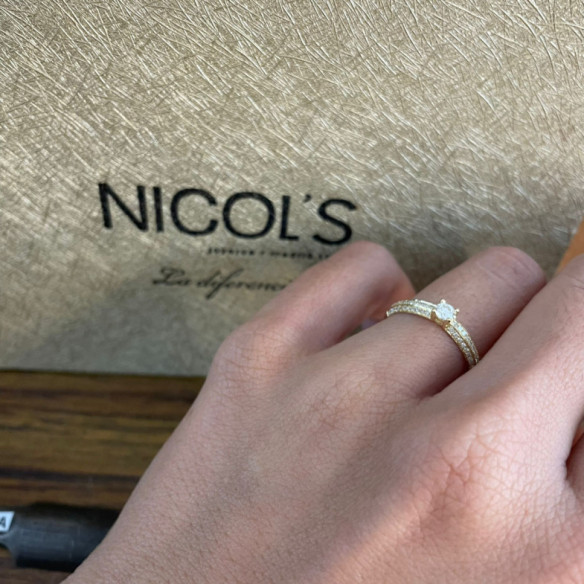 Anillo Diamantes Grace Oro Amarillo - Brilhante