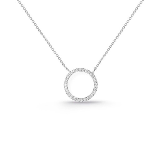 Gold necklace ARO MINI DETAILS - Diamond Necklaces