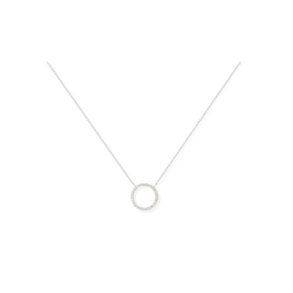 Collar Oro Aro Mini Details - Colliers diamant