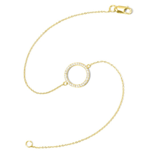 Pulsera Oro Aro Mini Details - Bracelets de diamant
