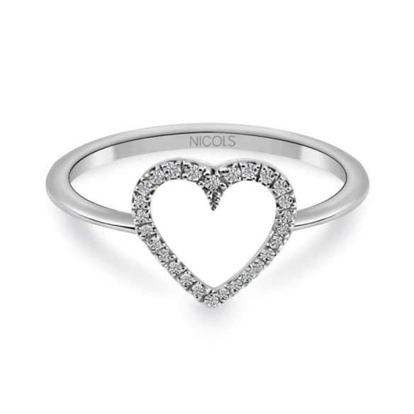 Anillo Oro Love Heart - Corte Corazón