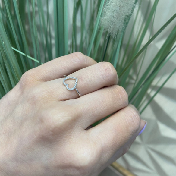 Anillo Oro Love Heart - Corte Corazón