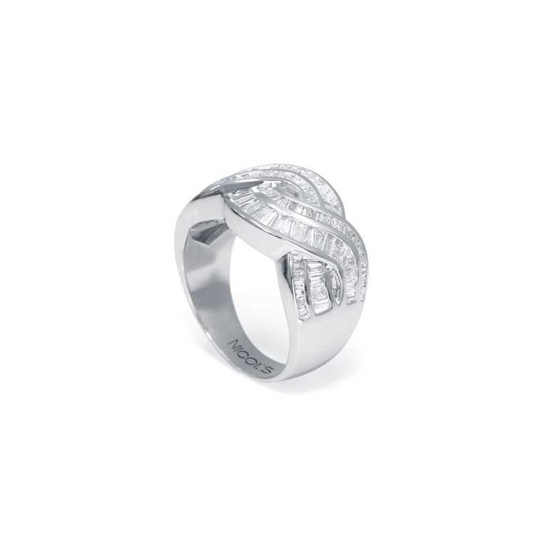 Anillo Diamantes Diamond Baguette - diseños modernos