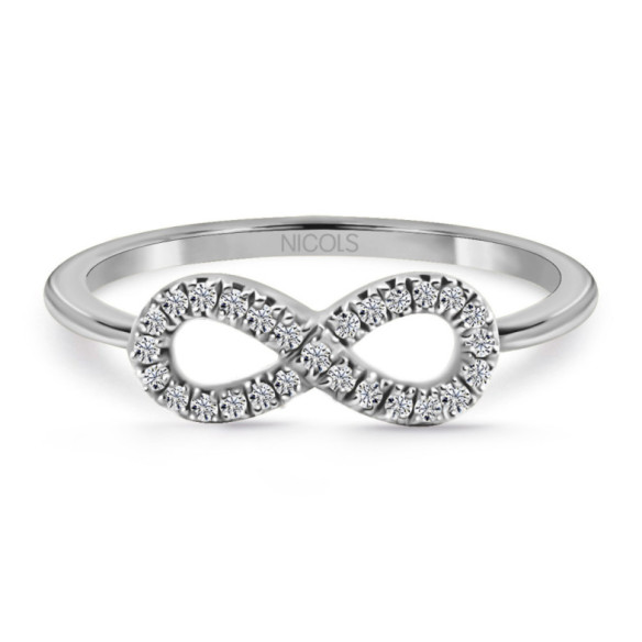 Gold ring MINI INFINITY DETAILS - Rings
