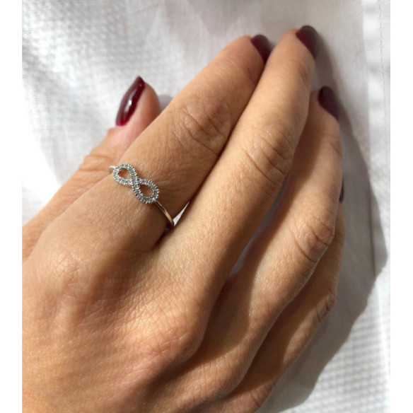 Infinite Gold Ring Mini Details - RINGE