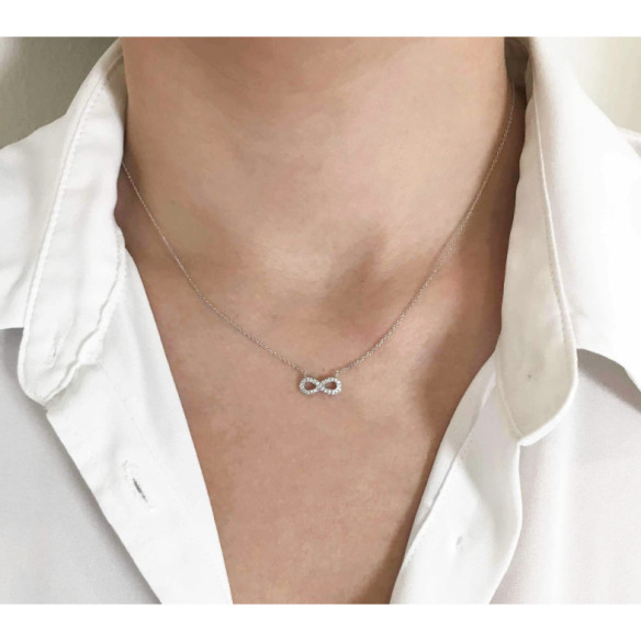 Collar Diamantes Mini Details Infinito - Collares de Diamantes