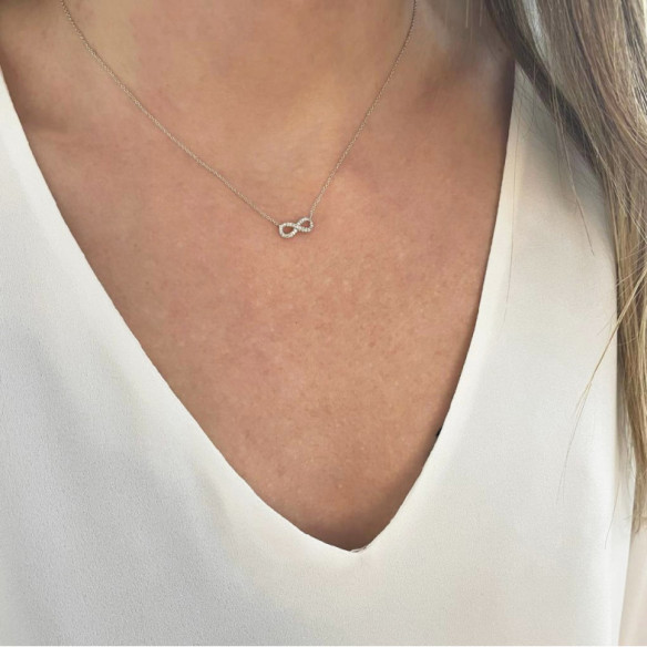 Collar Diamantes Mini Details Infinito - Collares de Diamantes