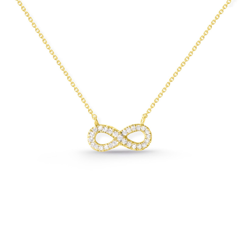 Collar Diamantes Infinito Mini Details - Collares de Diamantes