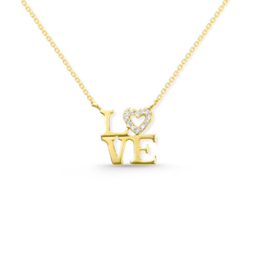 Collar Mini Details Love - Colliers diamant