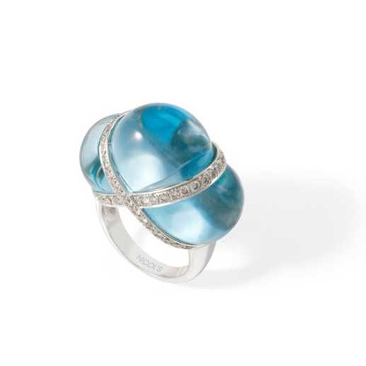 Anillo Topacios Globos Cocktail - Anillos Otras Piedras Preciosas
