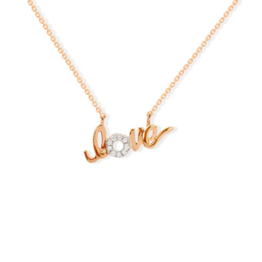 Diamond necklace LOVE MINI DETAILS - Diamond Necklaces