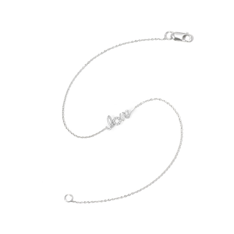 Diamond Bracelet LOVE MINI DETAILS - Diamond bracelets
