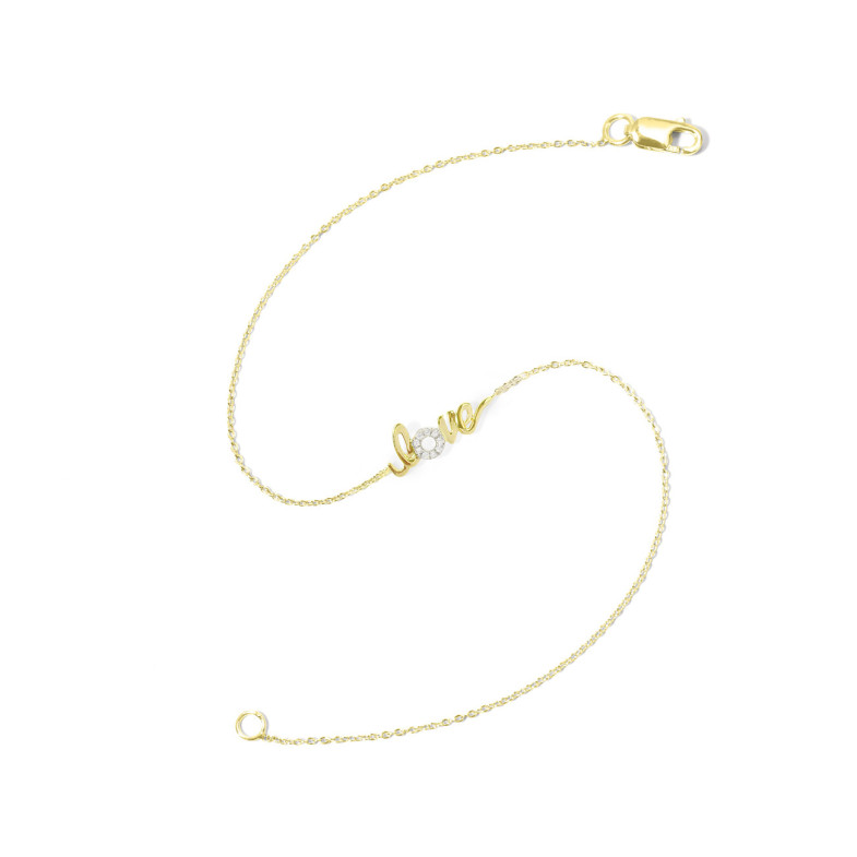 Diamond Bracelet LOVE MINI DETAILS - Diamond bracelets