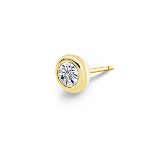 Piercing Diamante Dormilona Chaton - Piercings de Oro