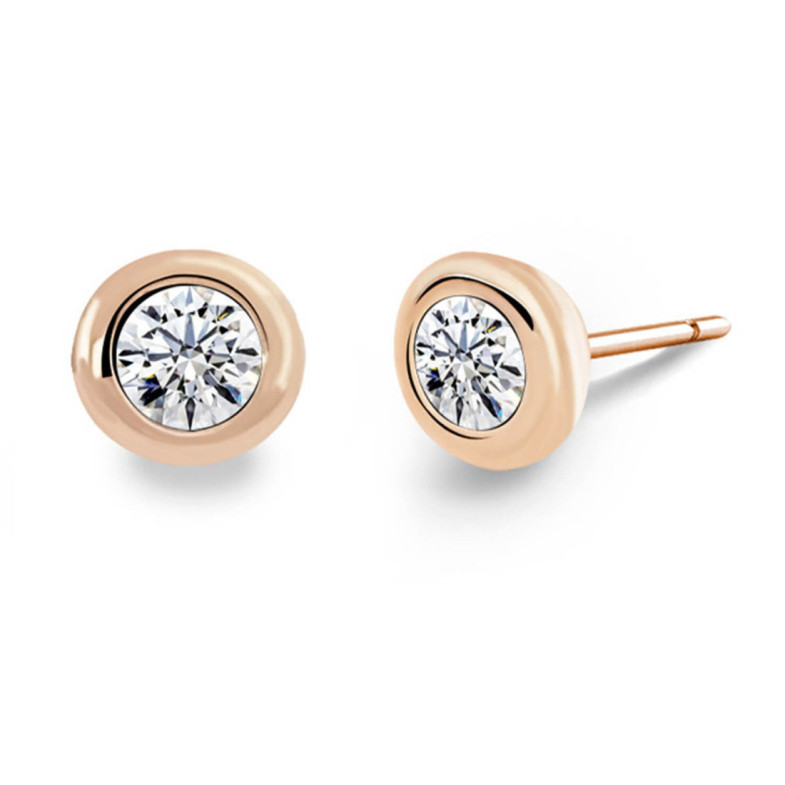 Pendientes Diamantes Dormilonas Chaton - dormilonas